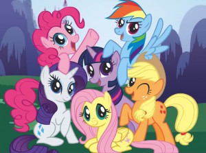 My Little Pony: Pinkie Pie, Rarity, Twilight Sparkle, Fluttershy, Rainbow Dash, Applejack