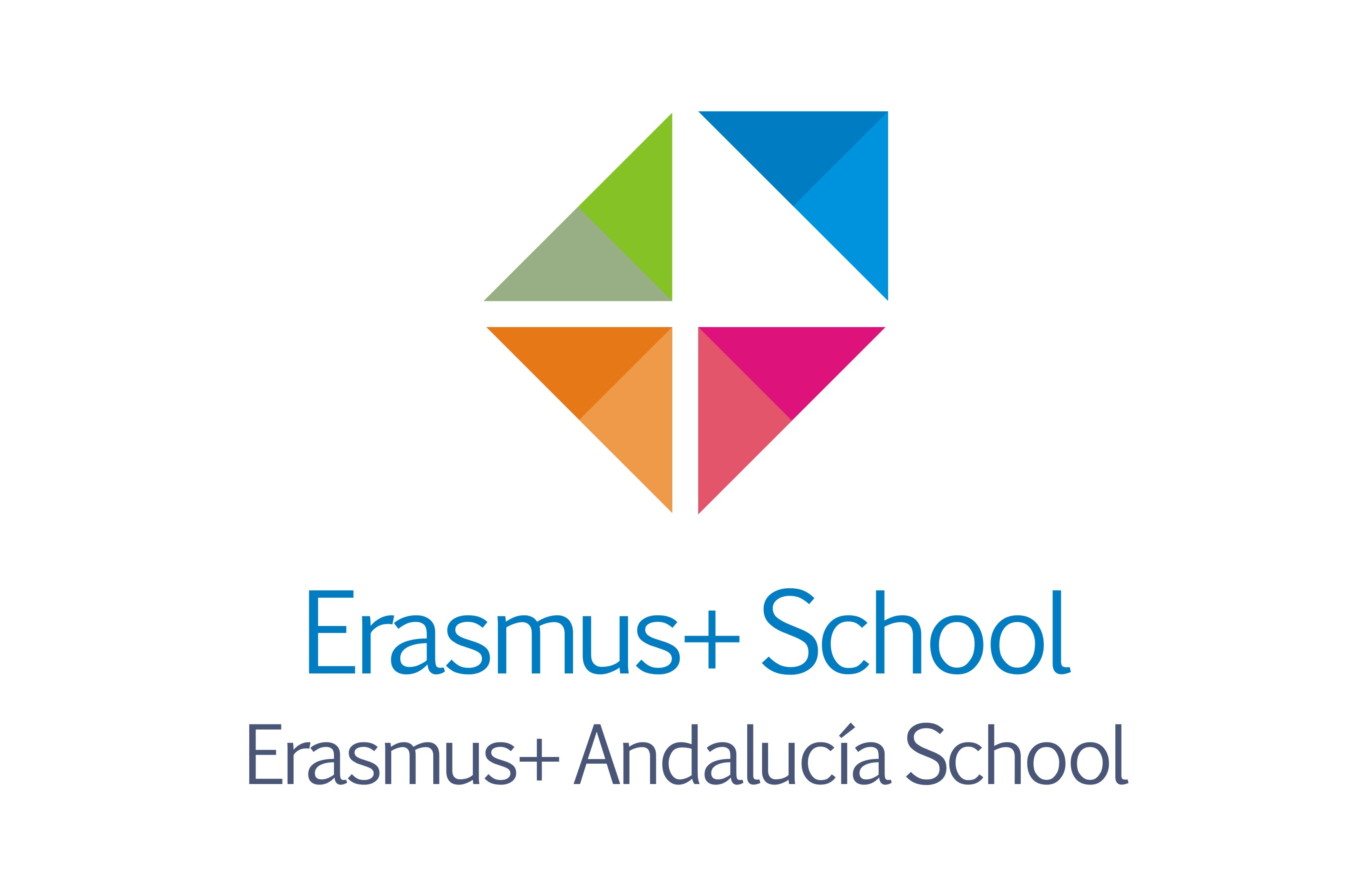 logo erasmus+ andalucia school
