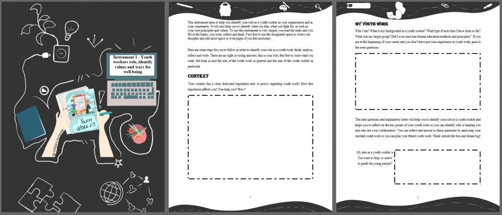 Youth Work 2.0 Instruments - Templates