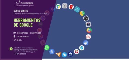 Curso herramientas Google subvencionado por el SEPE